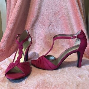 Pink TStrap Heels